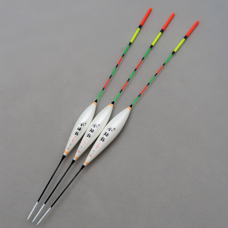 红绿尾纳米鱼漂野钓醒目浮标加粗尾近视短浮漂高灵敏鲫鱼漂鲤鱼漂