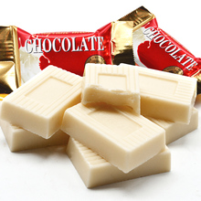 意芙牛奶白巧克力散装500g烘焙网红零食混装糖果批发（代可可脂）