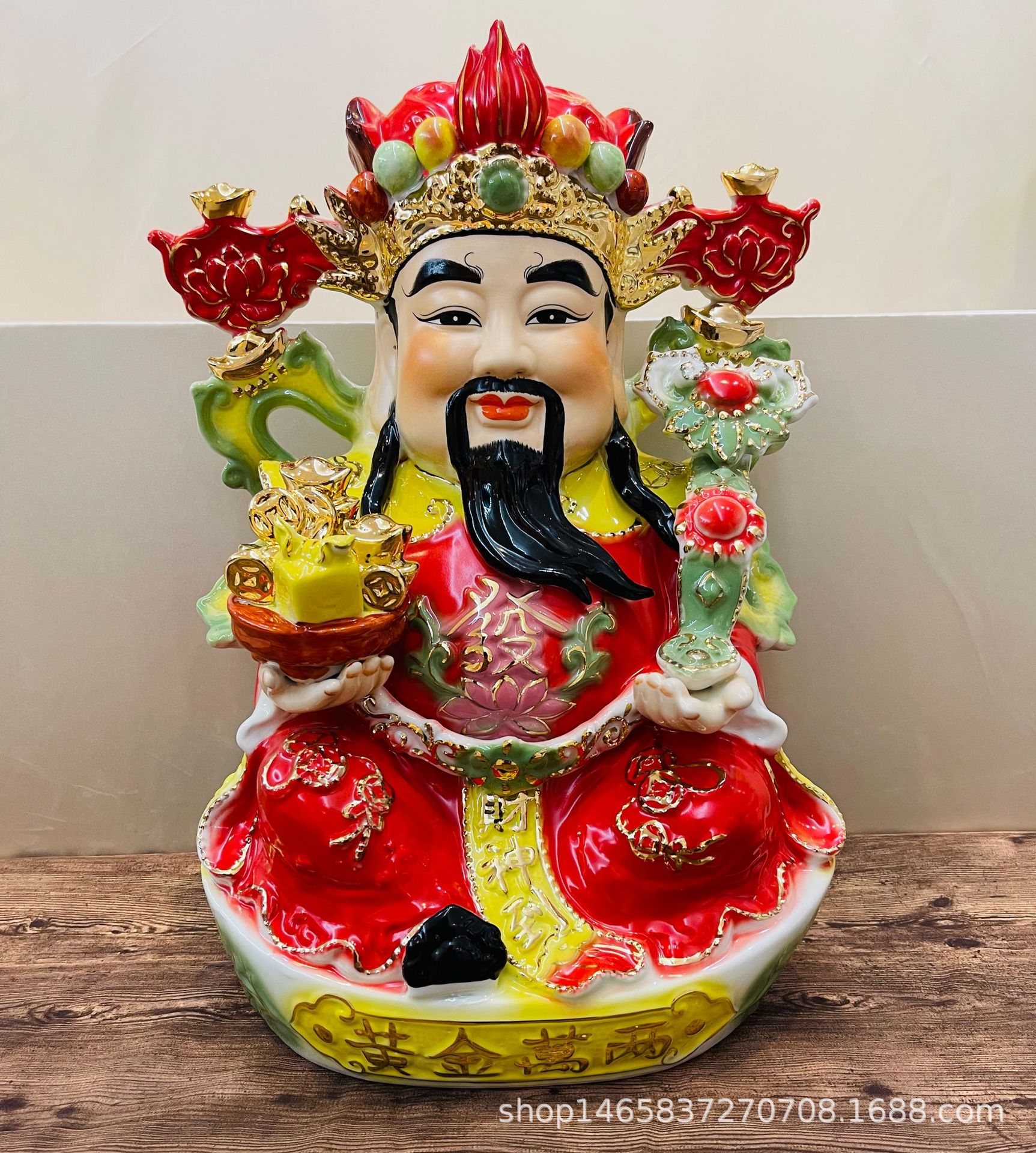 财神爷文财神摆件工艺品 佛像批发 厂家直销