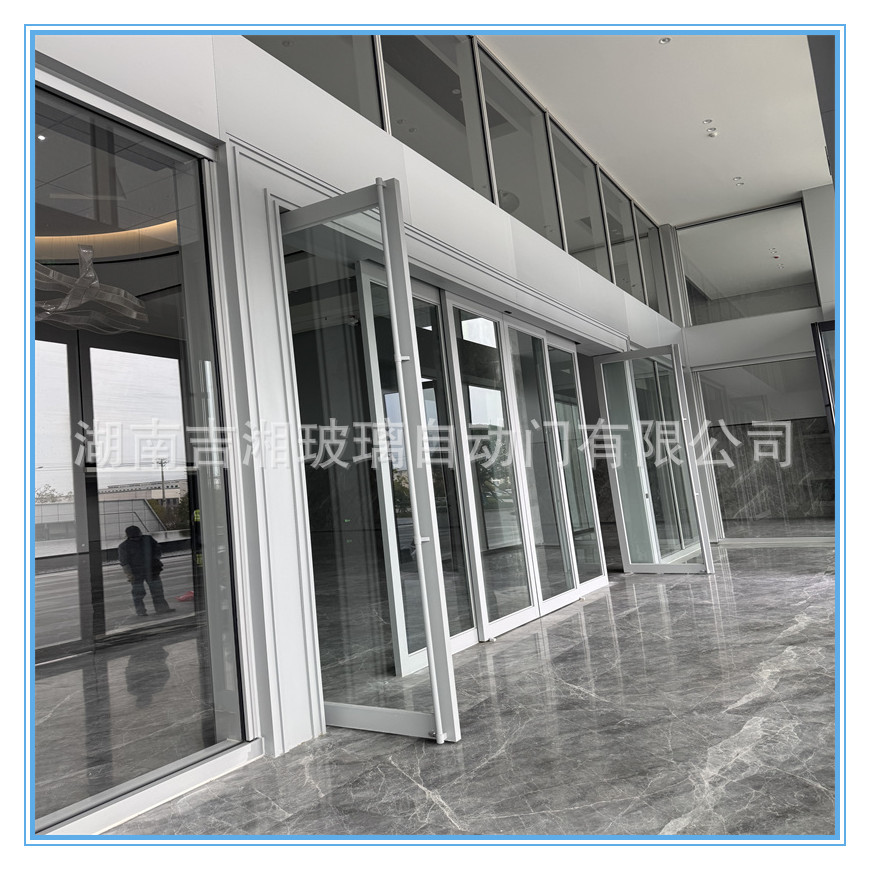 厂家供应自动感应门 酒店金属自动感应门 铝合金感应器推拉门