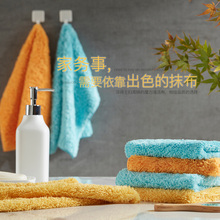 出口加厚强力吸水擦家具不易掉毛不留水痕除尘抹布清洁洗碗布常