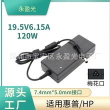 适用HP惠普19.5V6.15A 清华同方 长城 海尔一体机适配器6.32A大口