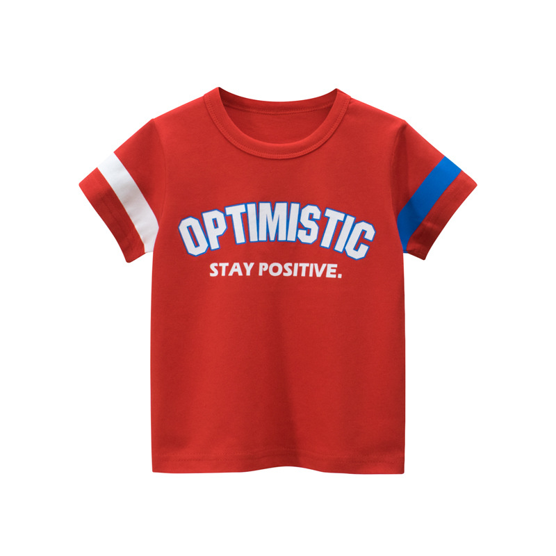 27Kids Brand Children's Clothing Summer New Children's Short-Sleeved T-shirt Korean Boys Baby Clothes One Piece Dropshipping