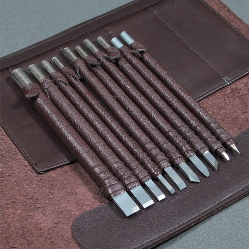 刻刀雕刻刀篆刻工具套装硬质合金刀钨钢刀木刻练习石刻字印章学生
