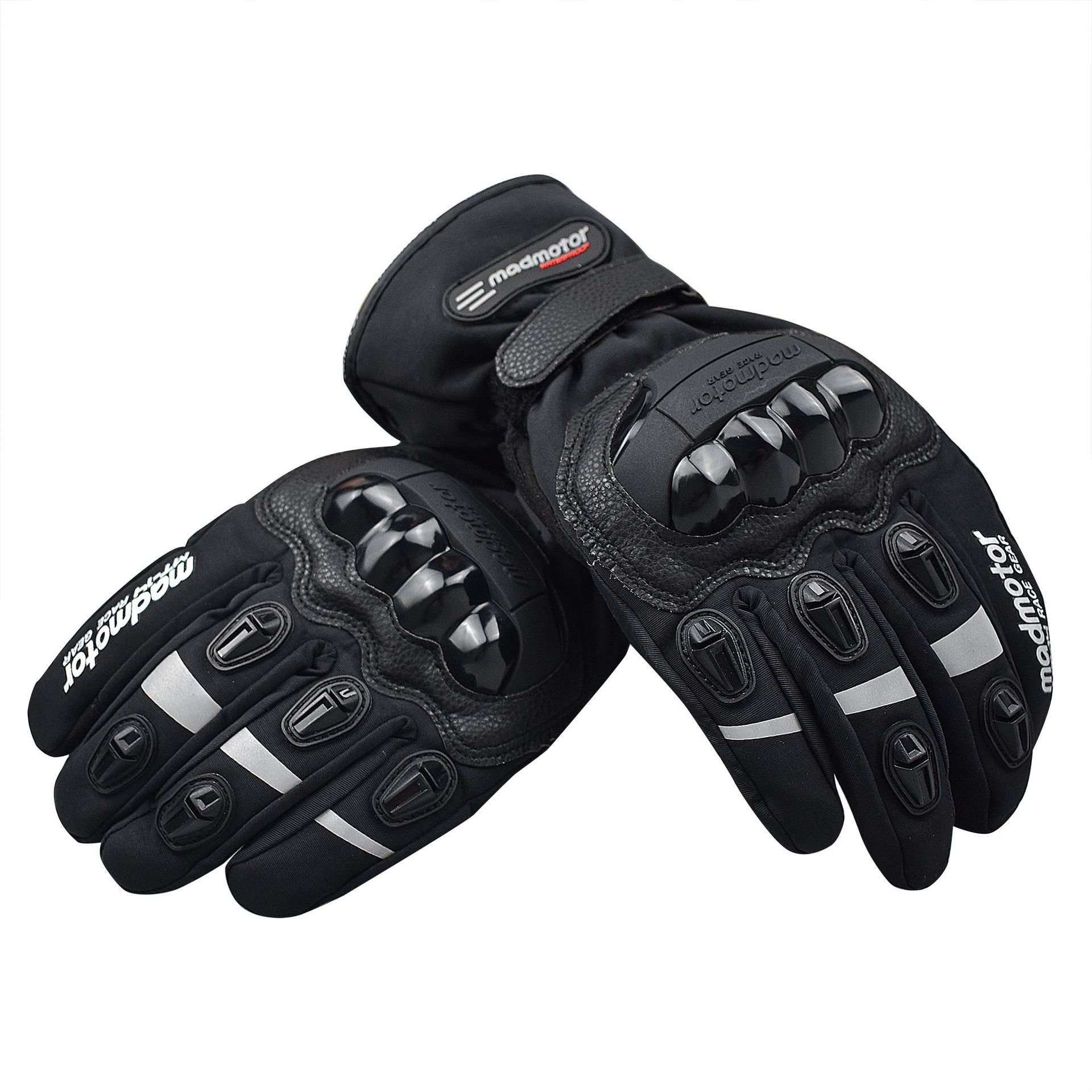 madbike摩托车骑行手套冬季触控屏保暖手套机车赛车运动户外手套