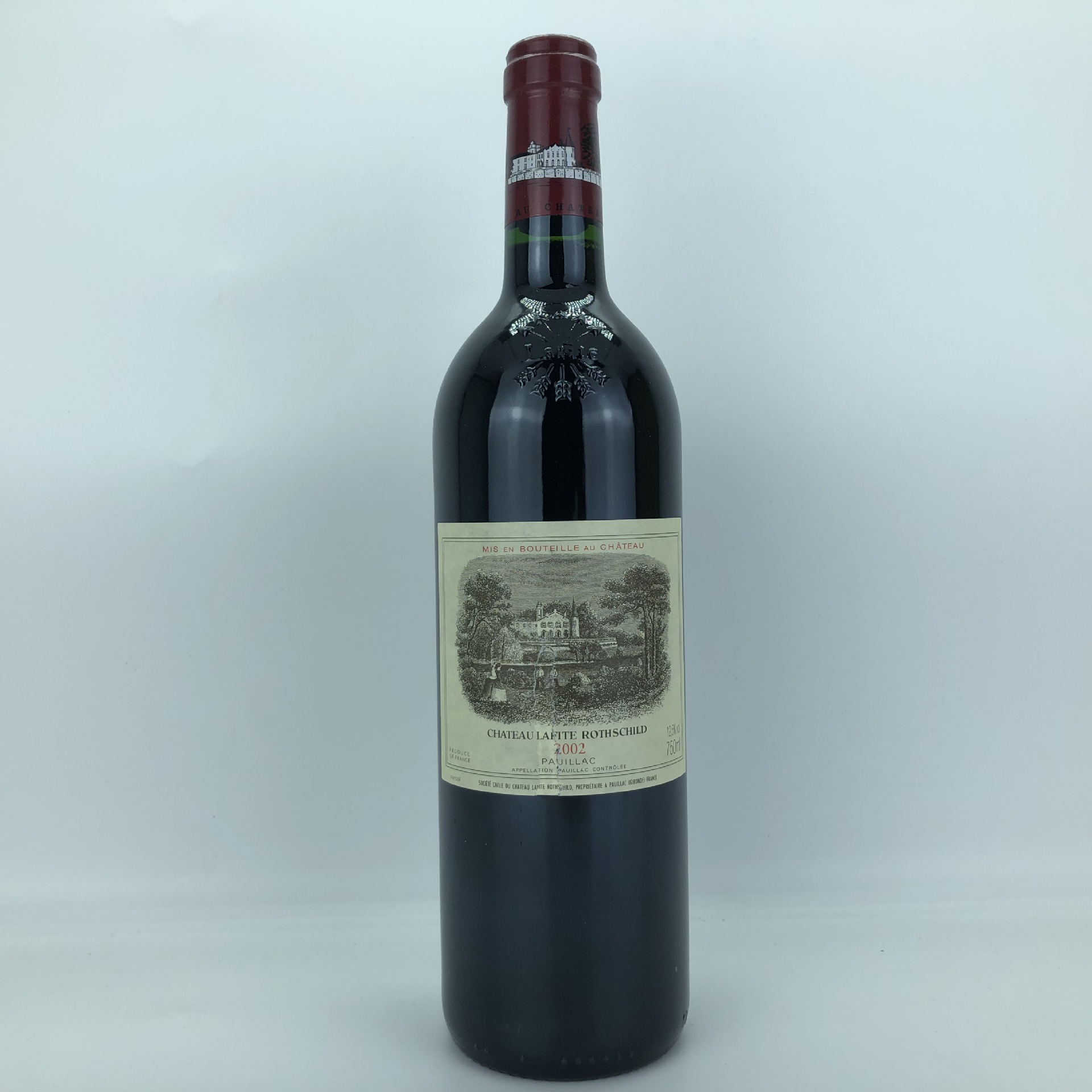 法国进口1855列级名庄拉菲chateau lafite rothschild 2002拉菲