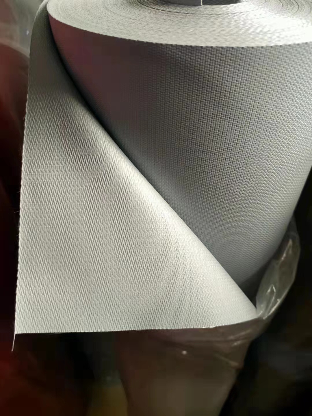 防火帆布 玻璃纤维硅胶布 硅钛防火布 挡烟垂壁布 消防风机软接