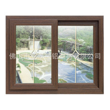 佛山 亚泰塑钢门窗 生产UPVC塑钢左右推拉窗 玻璃移窗 推拉窗