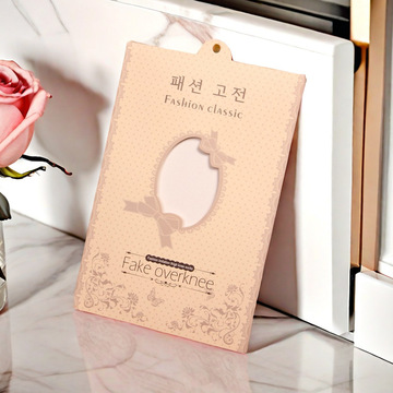 韩文丝袜包装盒连裤袜丝袜纸盒透明包装盒子舞蹈袜任意剪丝袜盒子