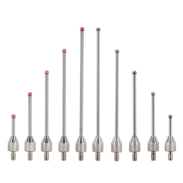 百千分表球型测针m2.5高度规测针测头测量头钨钢红宝石探针球书知