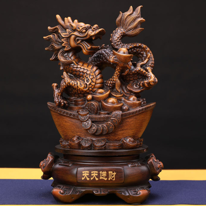 龙摆件龙年礼物中国平安保险新华人寿人保公司开门红酒会活动礼品