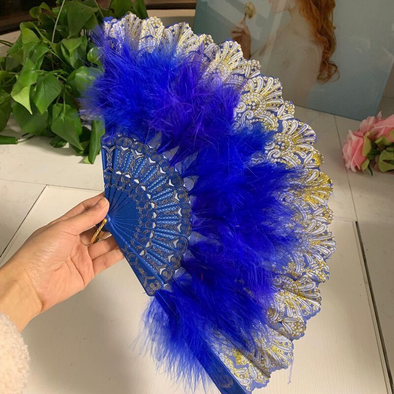 羽毛扇羽毛扇子折扇舞蹈扇咏春扇子学生扇肚皮舞扇广场舞扇表演扇