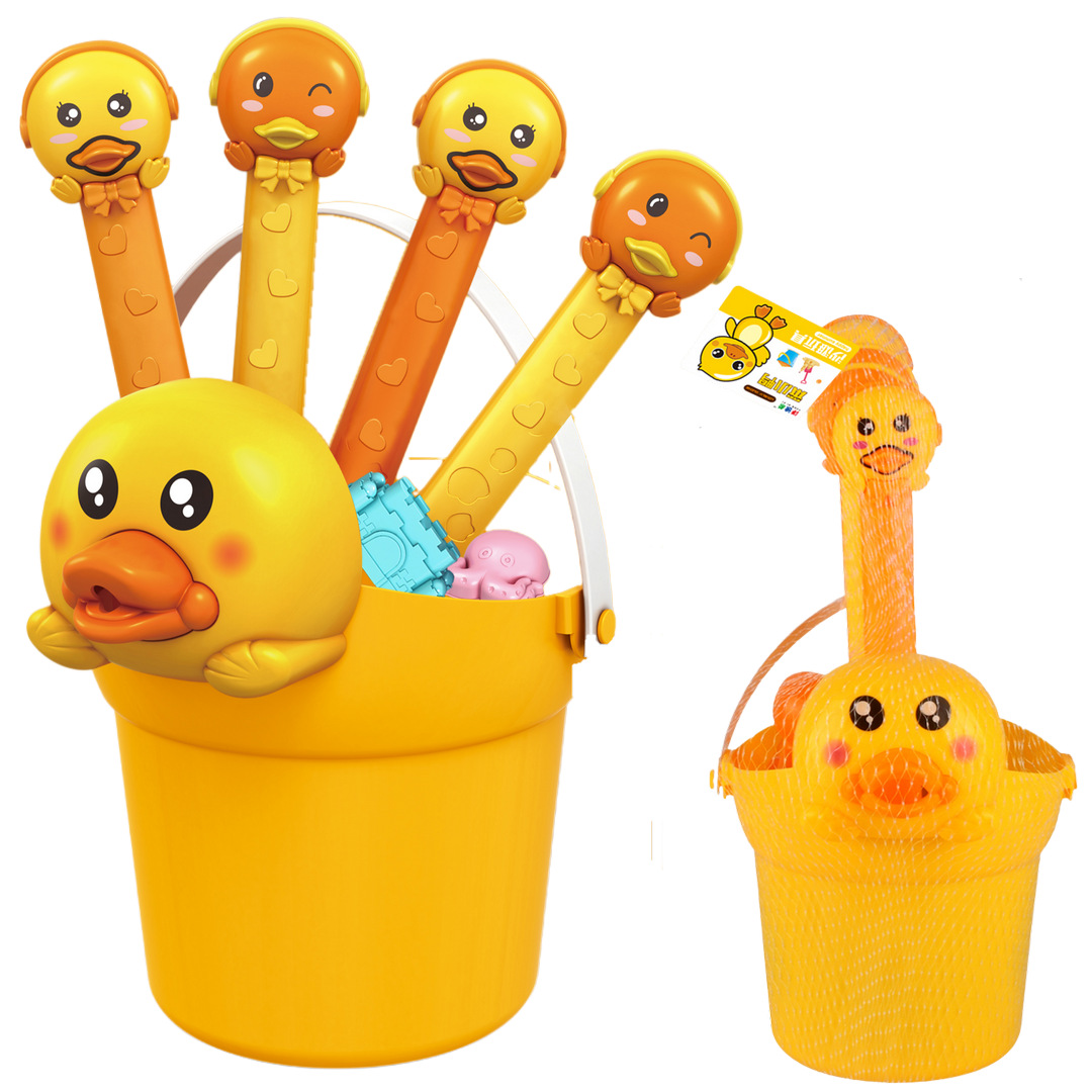 7件套沙滩桶铲子588-25a戏水玩沙工具旅游景区地摊儿童玩具批发
