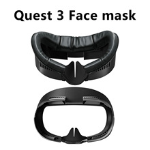 quest3面罩加厚加宽 面罩 防汗防尘 不透光 Quest3配件 VR配件