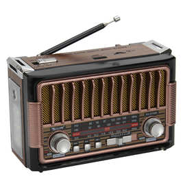 rx-bt086老年人复古收音机老式音响便携插卡蓝牙音箱多波段收音机