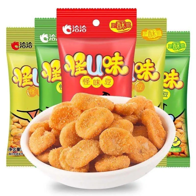 批发洽洽怪味豆8090童年怀旧休闲零食品五香蚕豆独立包装超市同款