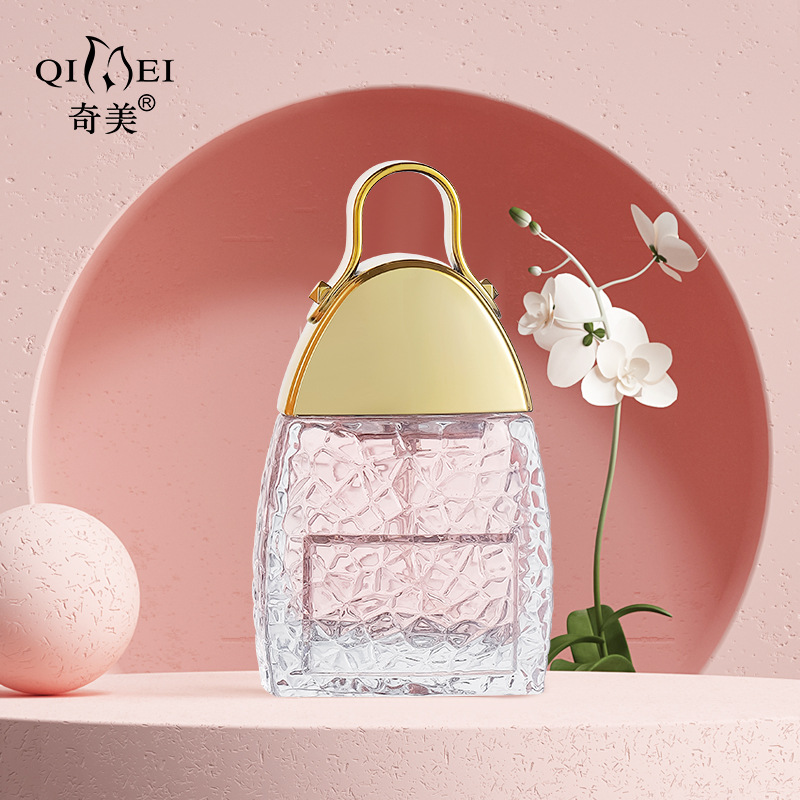 Qimei Perfume for Women Lasting Fragrance Light Perfume Best-Seller on Douyin Niche Girl Portable Rose Jasmine Fragrance New Product
