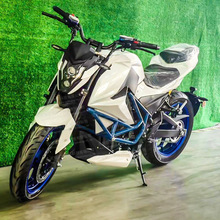 新款枭风电动摩托车街车跑车成人趴赛72v高速大功率高续航电摩