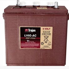 邱健蓄电池L16H-AC升降平台专用启动电瓶6V435AH高空作业应用