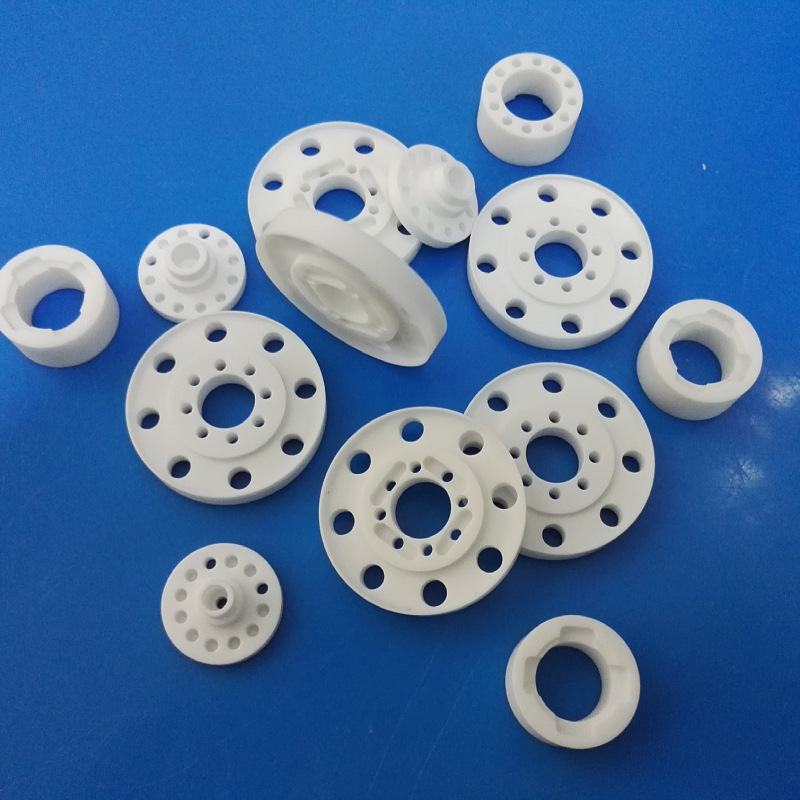 氧化铝陶瓷垫圈陶瓷圆环加工多孔陶瓷圆环深圳陶瓷环加工海德