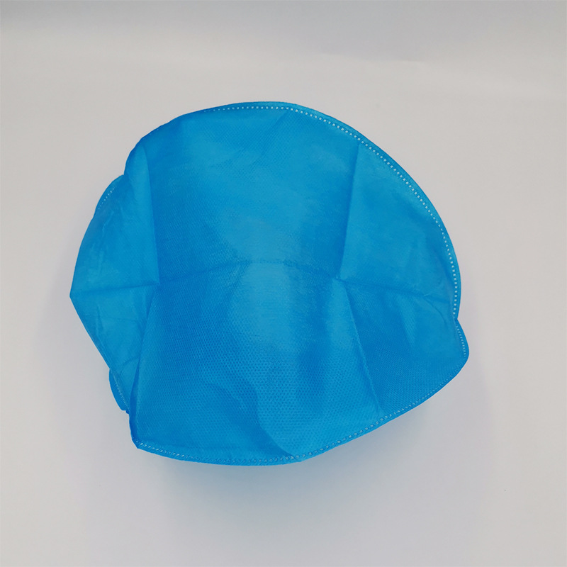 华康民乐一次性医用帽子无纺布条形手术帽弹簧帽防尘无菌帽除尘帽