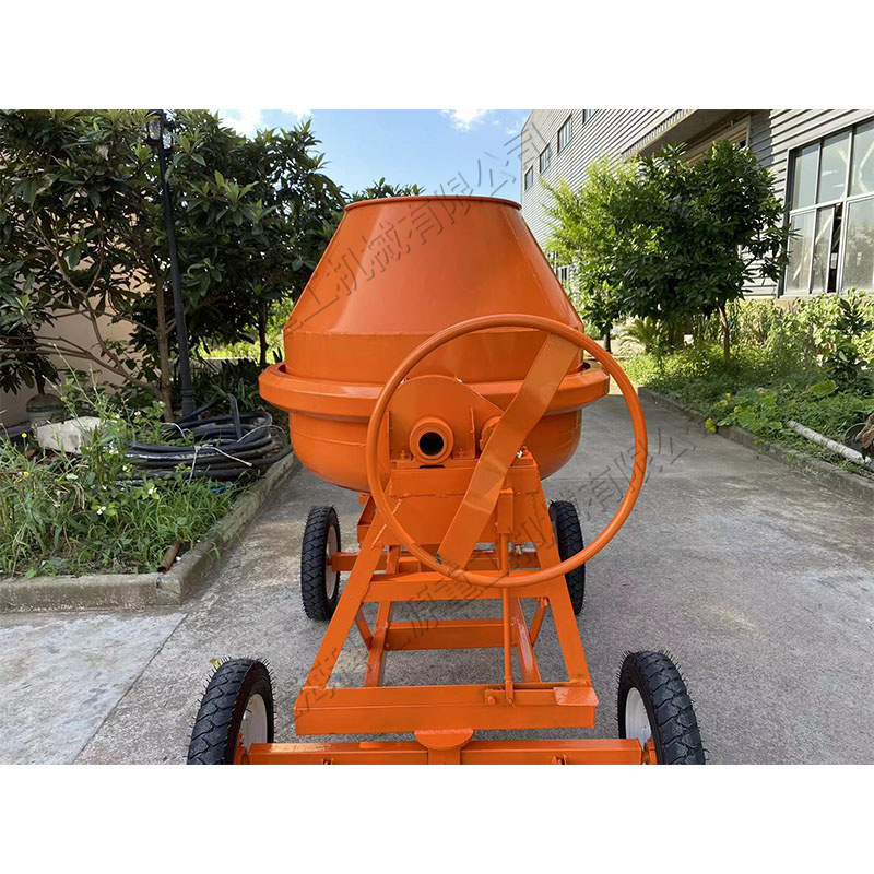 半干硬性混凝土反转出料机 建筑工地混凝土混合机 立式柴油搅拌机