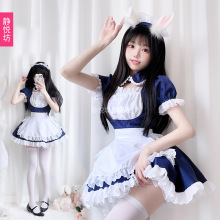 日本女仆公主裙猫女系黑白女仆装日系动漫cosplay萝莉cos女佣制服