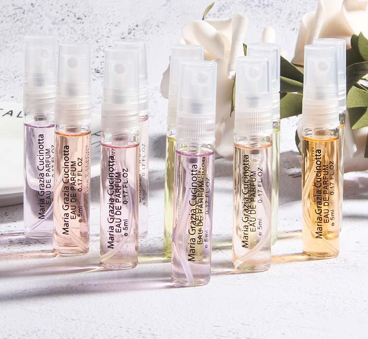 古欣娜塔品牌女士香水礼盒套装清新持久淡香水小样试用装5ml学生