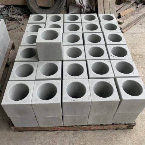 清水混凝土水泥空心砖多孔砖造景装饰清水正方形砌块水泥砖方孔砖