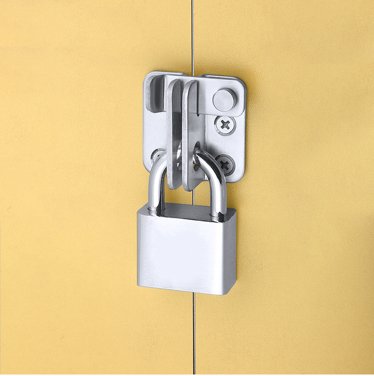 免开孔不锈钢插销门扣门栓搭扣扣移门锁度门扣安全门锁扣