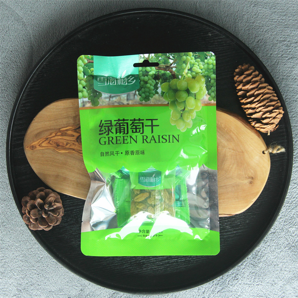 雪海梅乡80g 165g绿葡萄干独立小包装休息零食办公室居家休闲零食