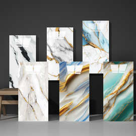 外贸跨境批发仿瓷砖大理石墙贴自粘防水厨房卫生间背景装饰墙壁纸