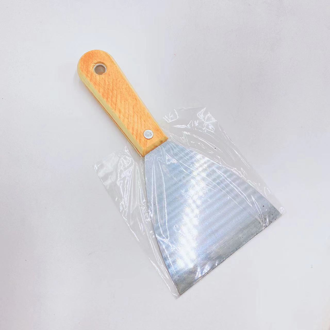 2元木柄油灰刀灰刀 灰铲腻子刀 腻子铲 清洁刀两元店货源批发