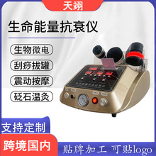 生命能量形体抗衰仪疏通经络震动按摩器刮痧拔罐DDS脉冲肩颈按摩
