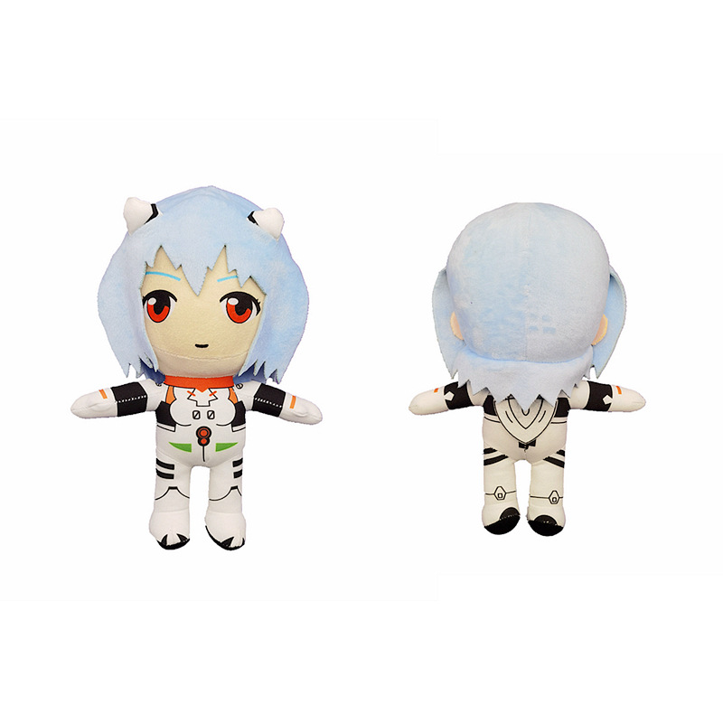 现货新世纪福音战士玩偶Ayanami Rei plush毛绒玩具动漫周边礼物