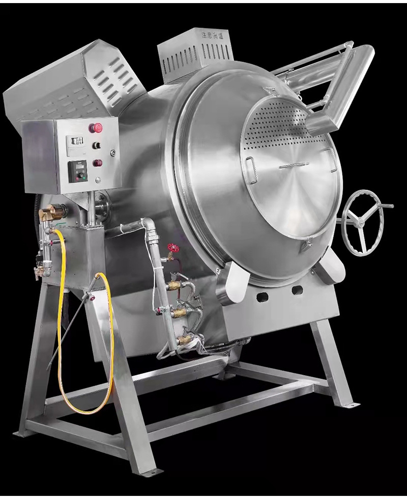 亚卫滚筒炒菜机商用 全自动智能炒饭机器人 大型翻炒机食堂炒饭机