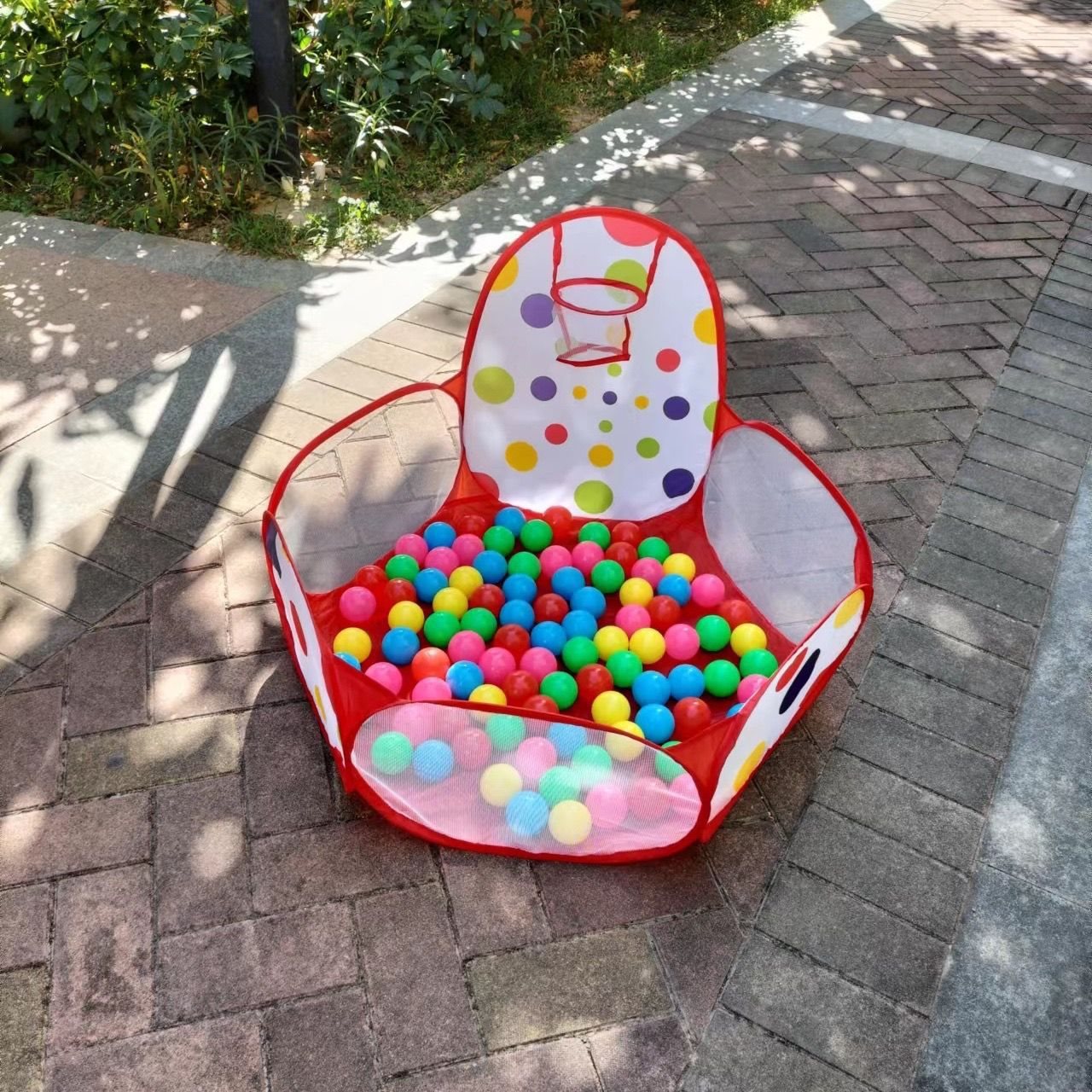 海洋球池室内儿童帐篷亲子游戏屋装沙池粉色公主屋宠物波波海洋球