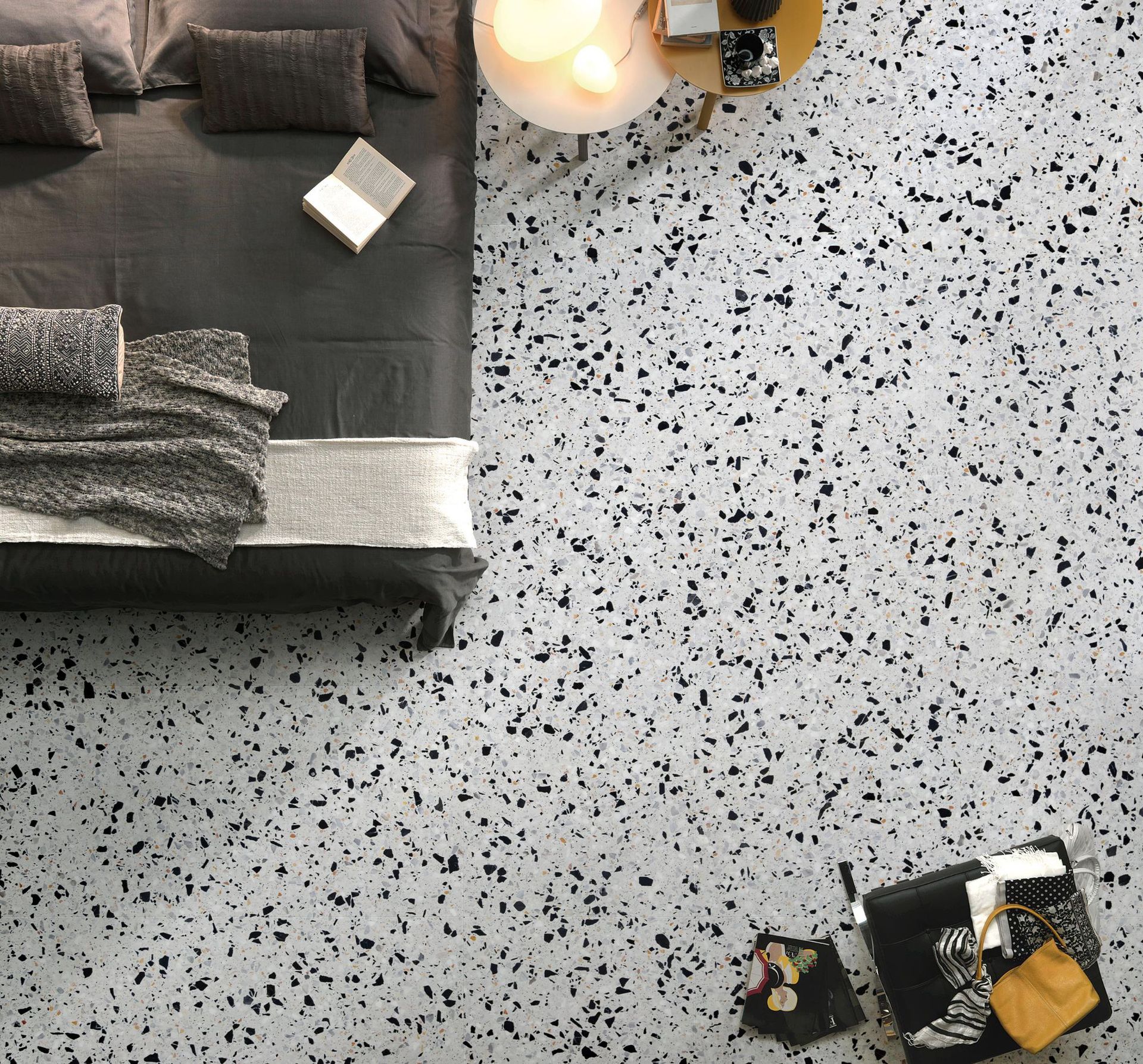 无机水磨石外墙长凳台面地板家居水磨石