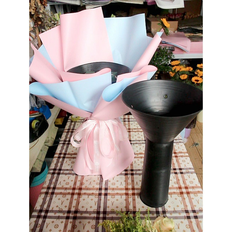 剑桶包花新手韩式花束内胆花托固定新款插花小中号大长腿一件代发