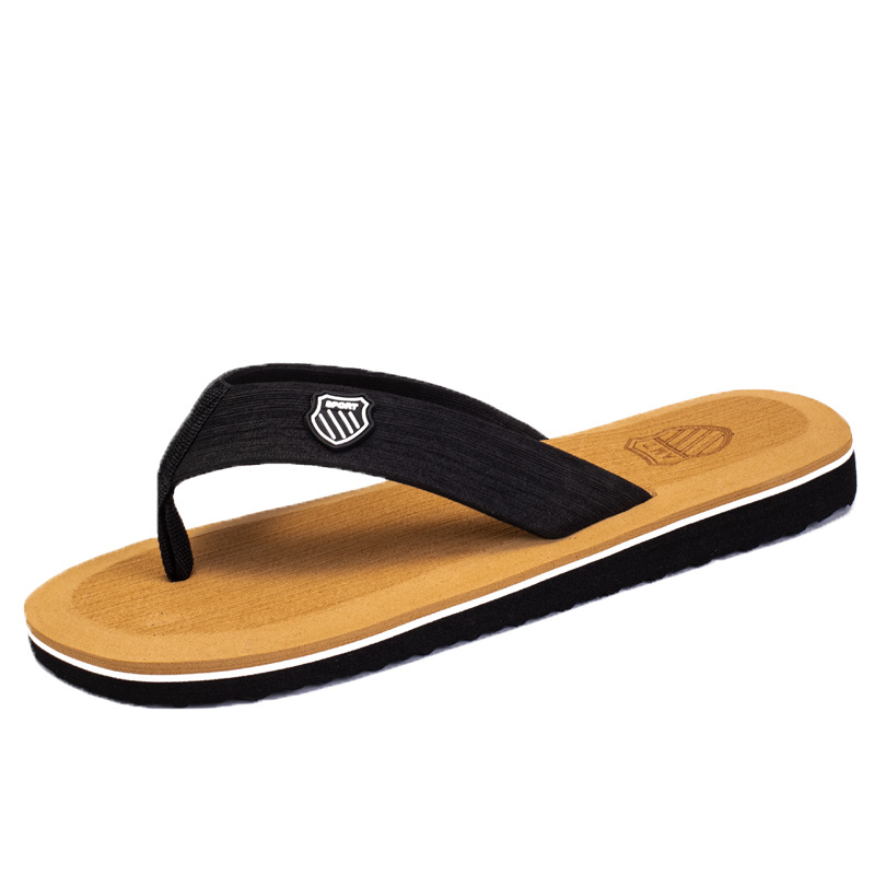 Summer New Cross-Border Ins Xiaobei Same Style Flip-Flops Men's Casual Fashion Trends Beach Flip-Flops Slippers