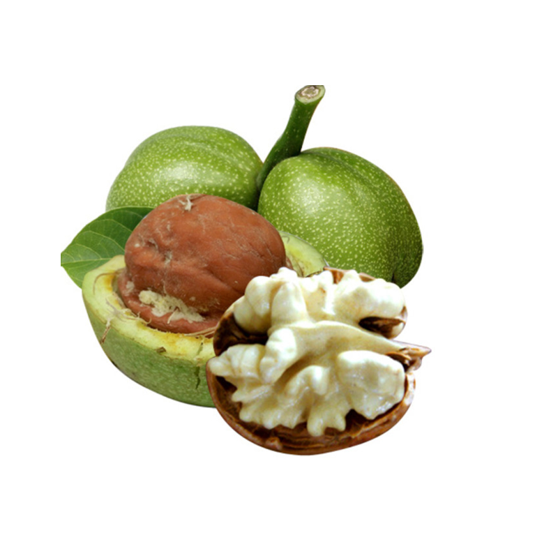 2023年甘肃高原新鲜湿核桃老树孕妇生鲜水果带去绿青皮嫩核桃5斤