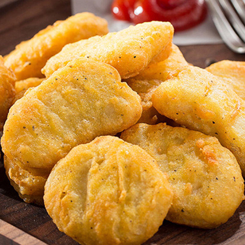 鸡块黑椒麦香鸡味香酥油炸小吃零食速冻半成品上校商用批发独立站