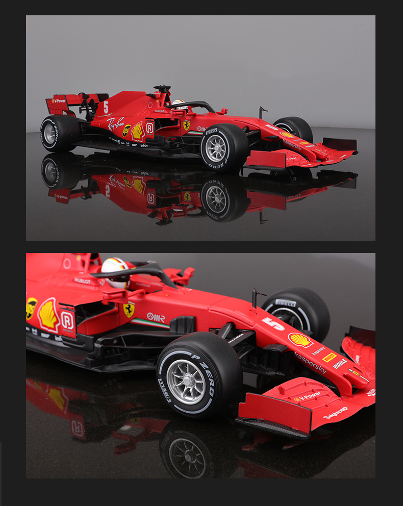 比美高1:18 f1方程式赛车模型2020 sf1000合金赛车车模型玩具