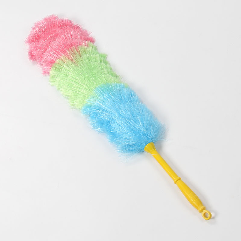 Factory Hot Sale Plastic Pp Silk Dust Remove Brush Korean Style Handle Dust Electrostatic Adsorption Clean Easy to Clean