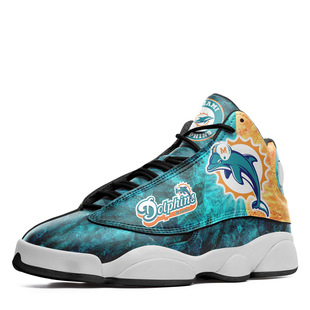 莆田可定 制乔aj13男童篮球鞋打印logo图案回弹缓震运动潮流休闲