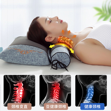 LW96艾草荞麦颈椎枕头护颈椎助睡眠睡觉热敷款圆柱枕芯单人整