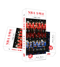 新品  NBA全明星科比詹姆斯杜兰特精美书签一盒36张入书签批发