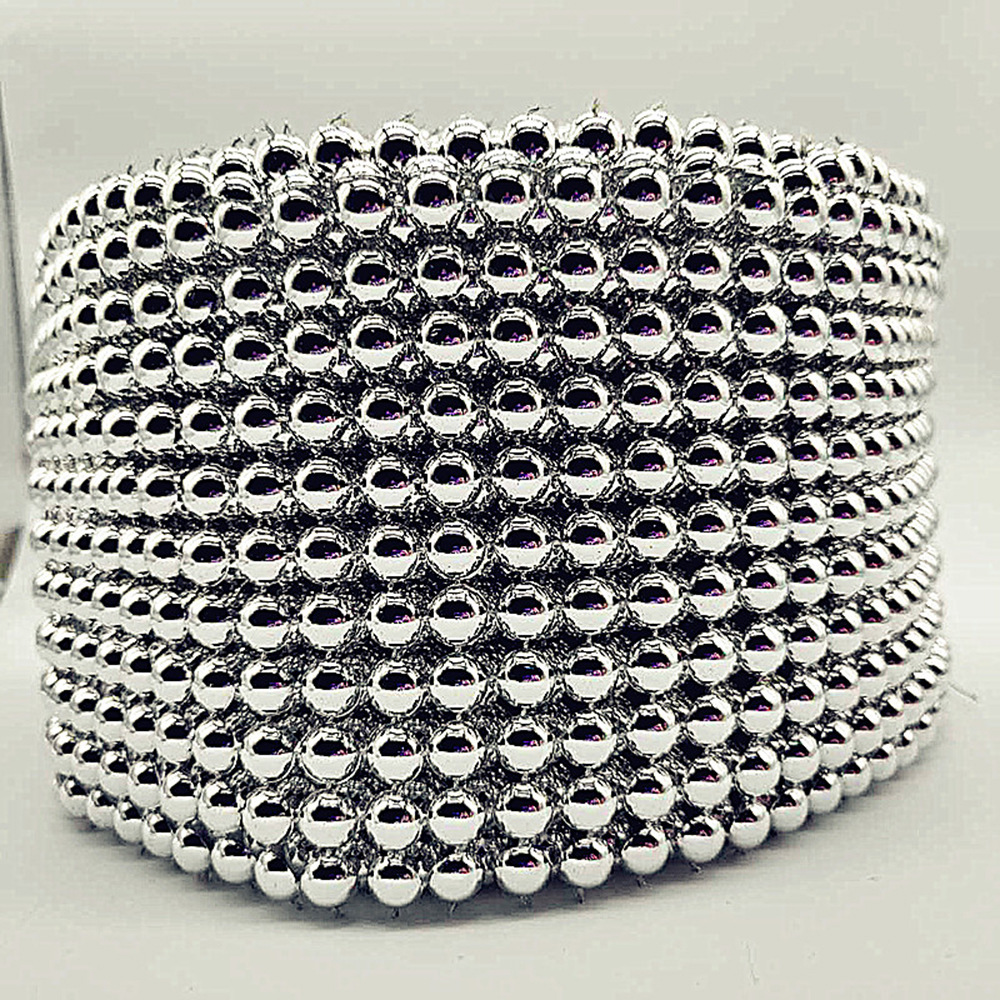 14排8号半圆排钻abs仿珍珠多排线钻手工diy婚庆圣诞塑料电镀网钻-报价