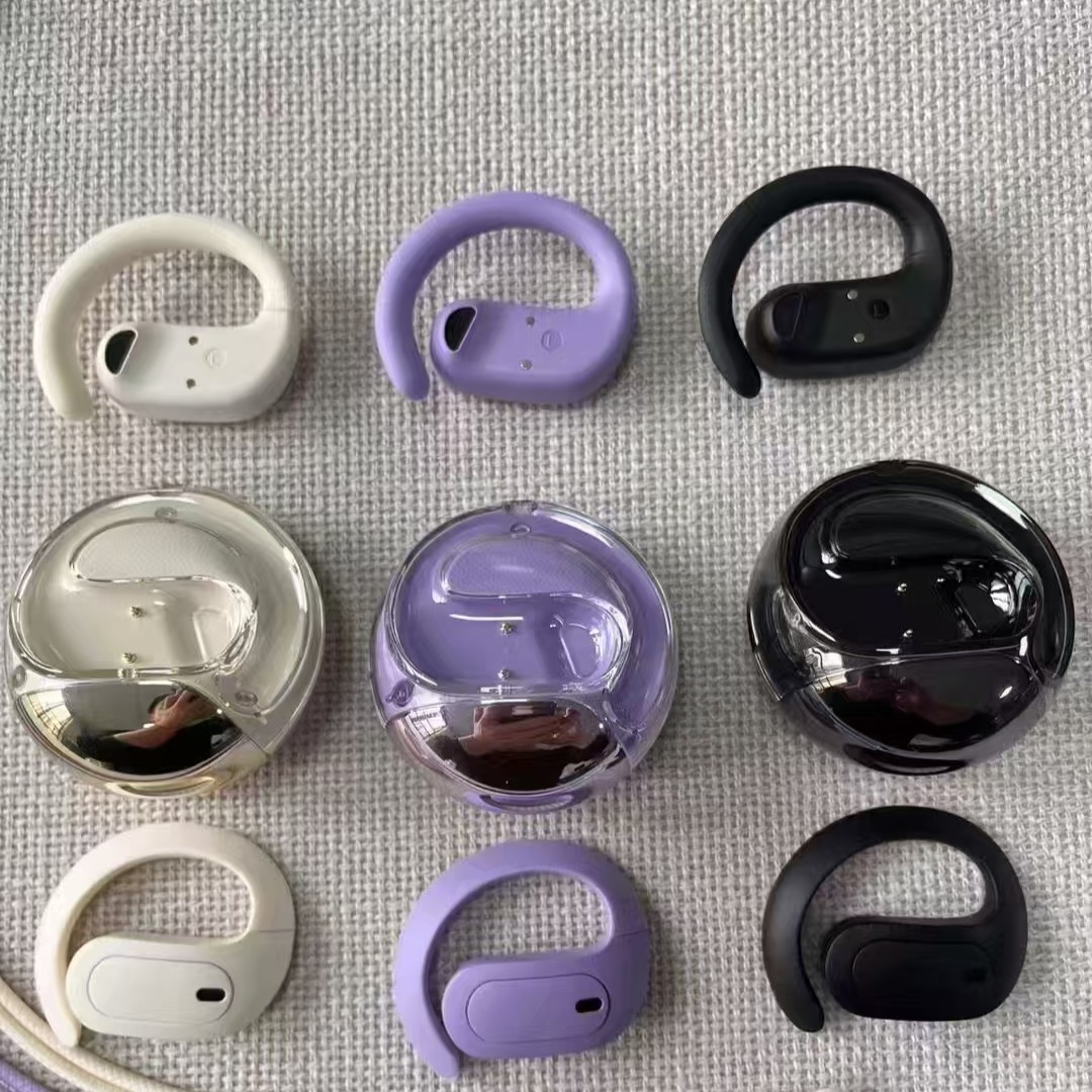 M112跨境新款小椰球AI智能翻译华强北开放式不入耳挂耳式蓝牙耳机