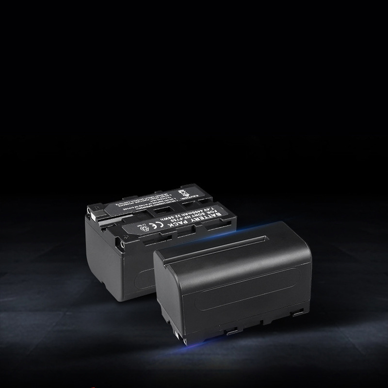 图立方led补光灯摄影灯电池np-f550电池套装适用索尼f550/570